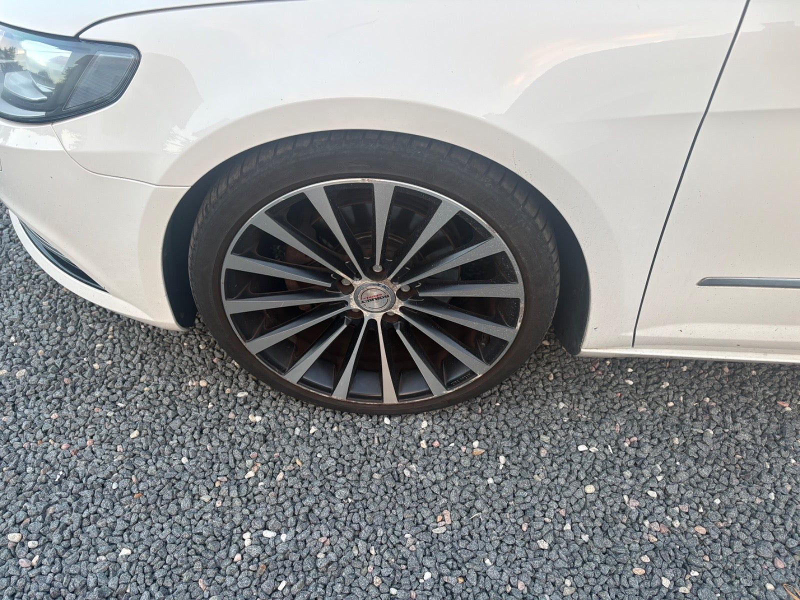 Hvid VW CC fra 2014