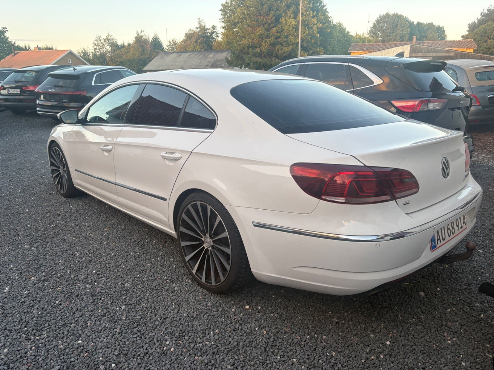 Hvid VW CC fra 2014