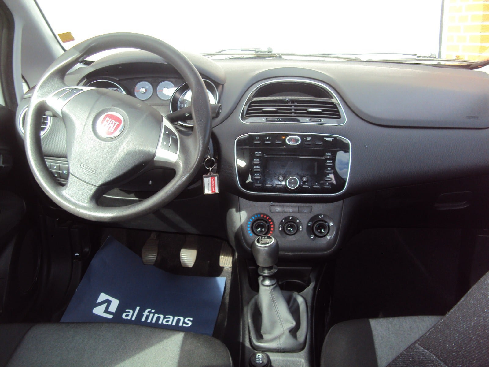 Hvid Fiat Punto fra 2014