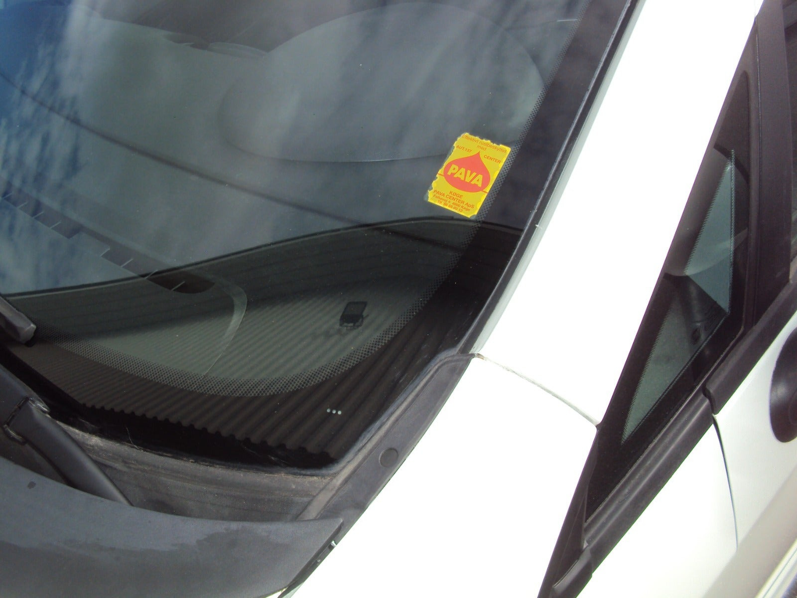 Hvid Fiat Punto fra 2014