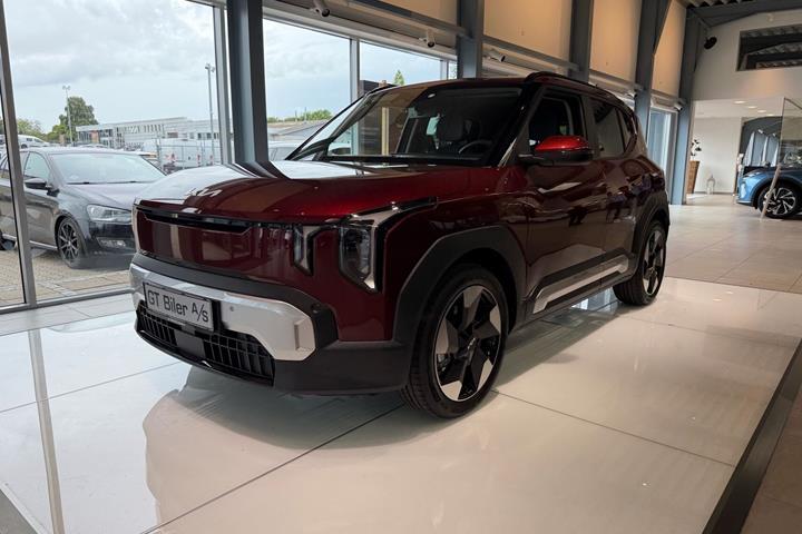 Rød Kia EV2 fra 2026