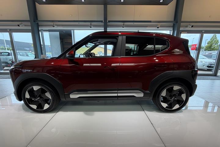 Rød Kia EV2 fra 2026