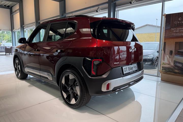 Rød Kia EV2 fra 2026