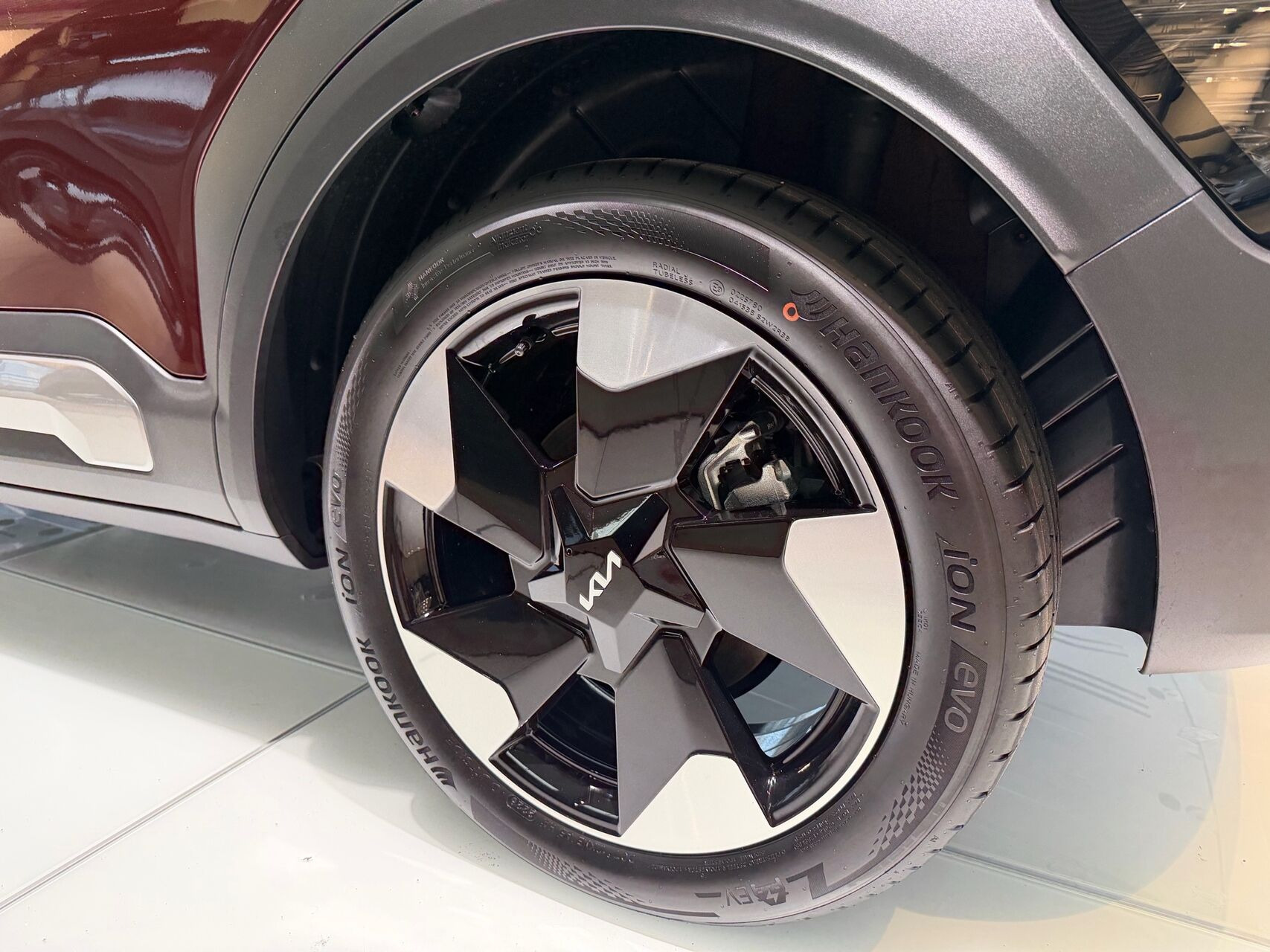 Rød Kia EV2 fra 2026