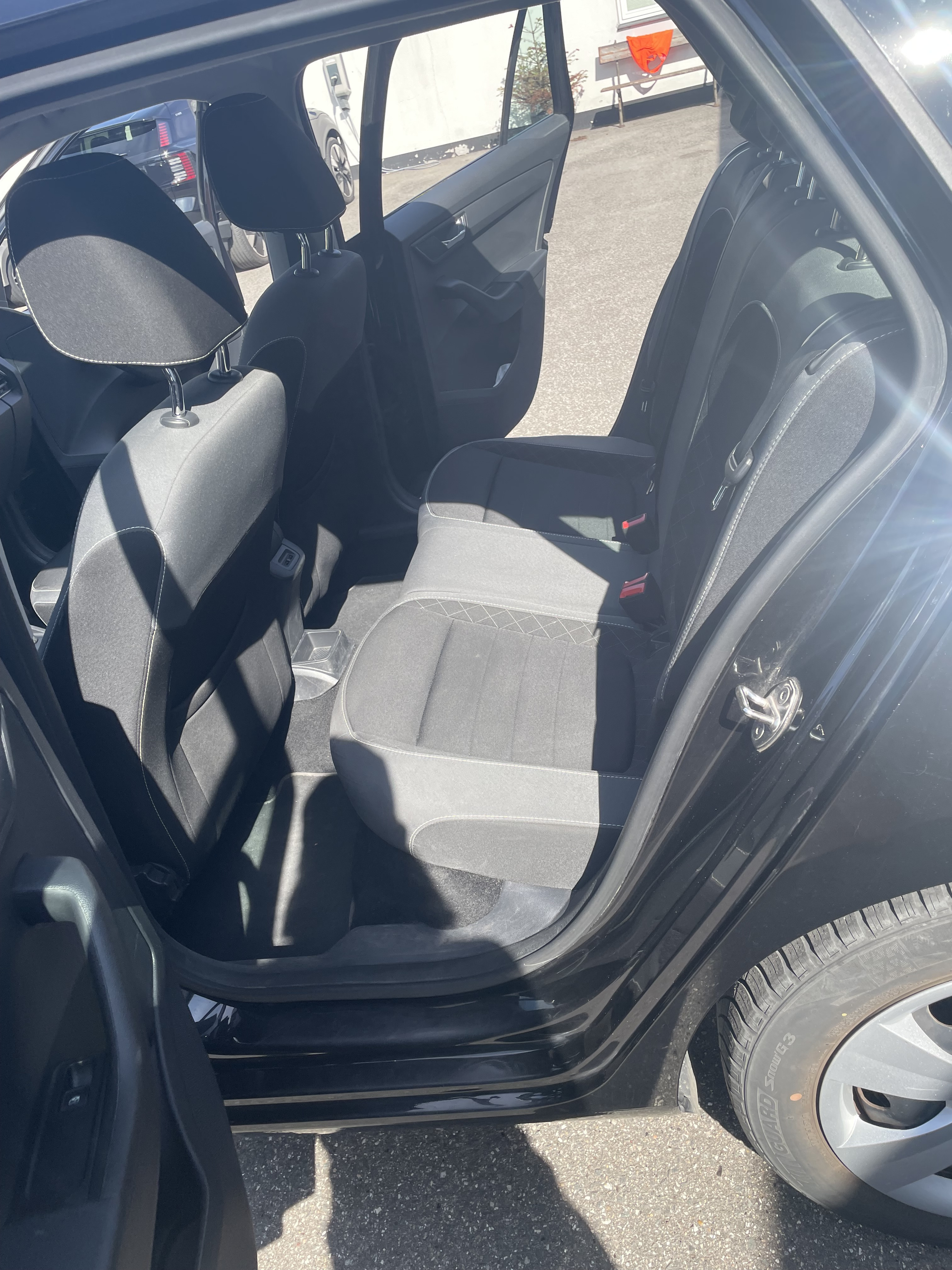Sort Skoda Fabia fra 2021