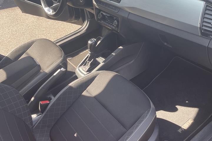 Sort Skoda Fabia fra 2021