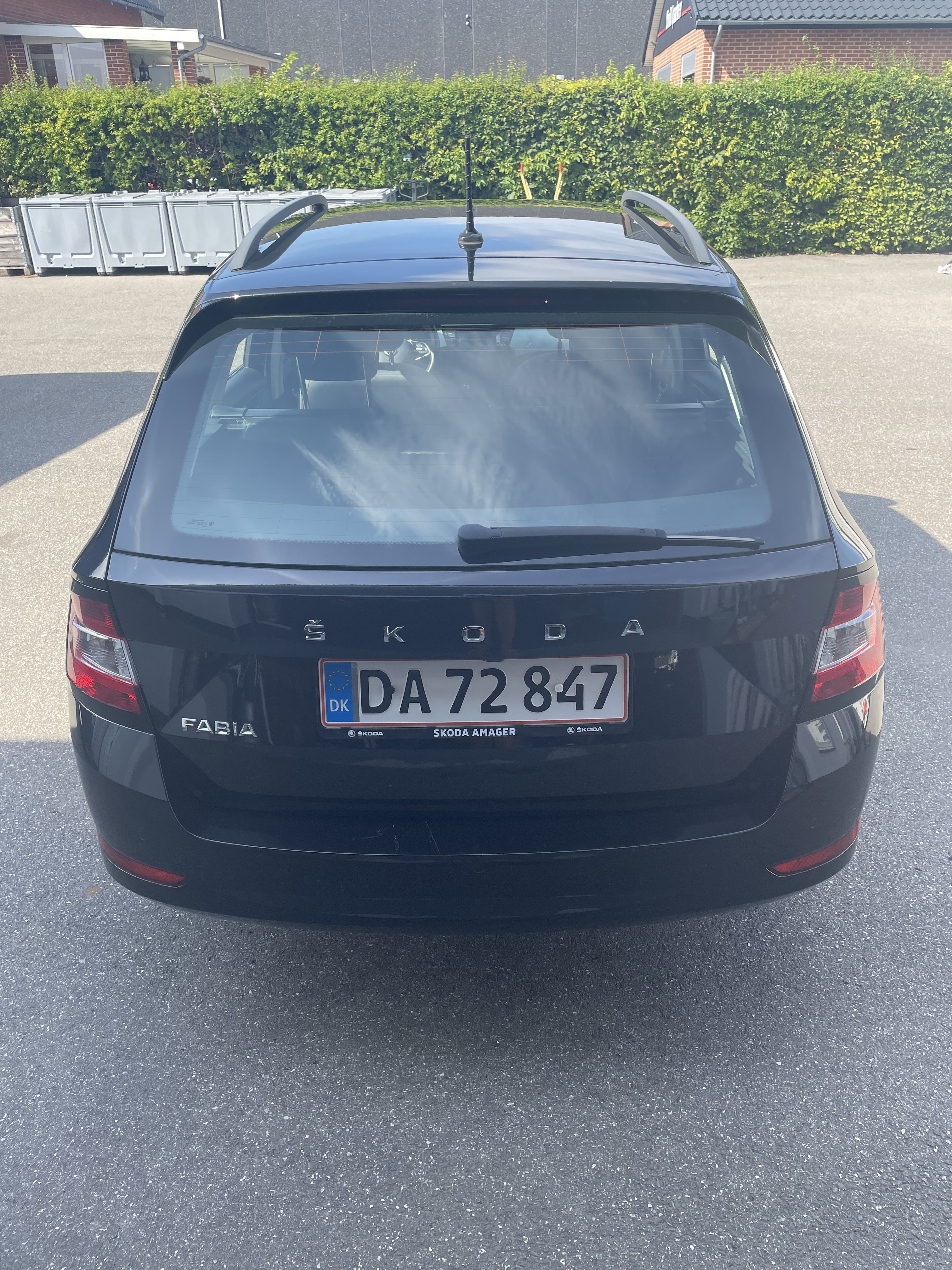 Sort Skoda Fabia fra 2021