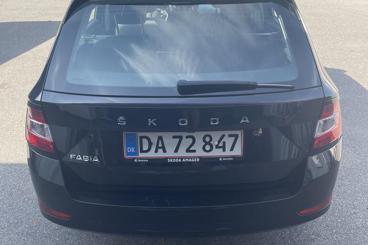 Sort Skoda Fabia fra 2021