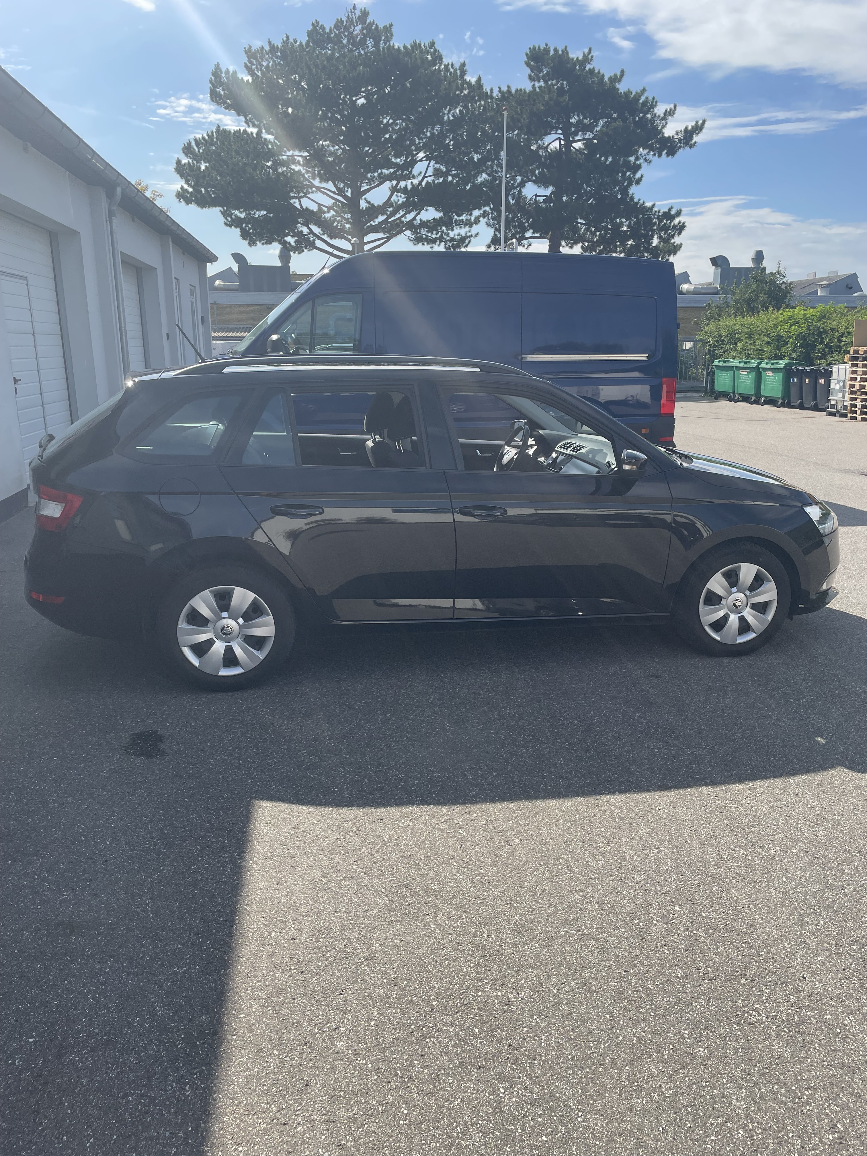 Sort Skoda Fabia fra 2021