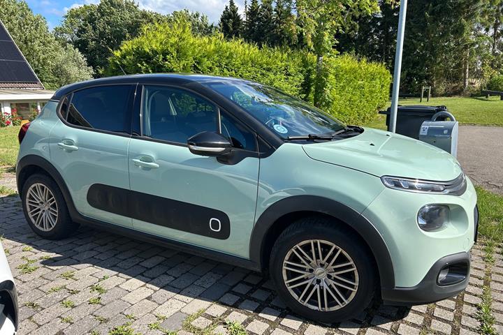 Grøn Citroën C3 fra 2019