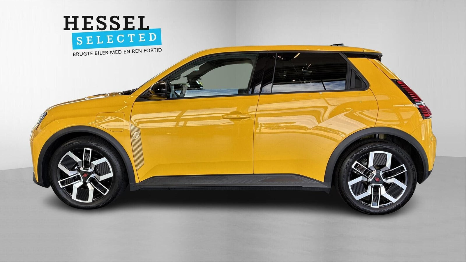 Gul Renault 5 E-Tech fra 2025