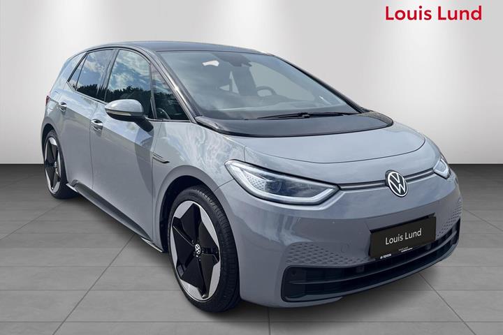 Grå VW ID.3 fra 2021