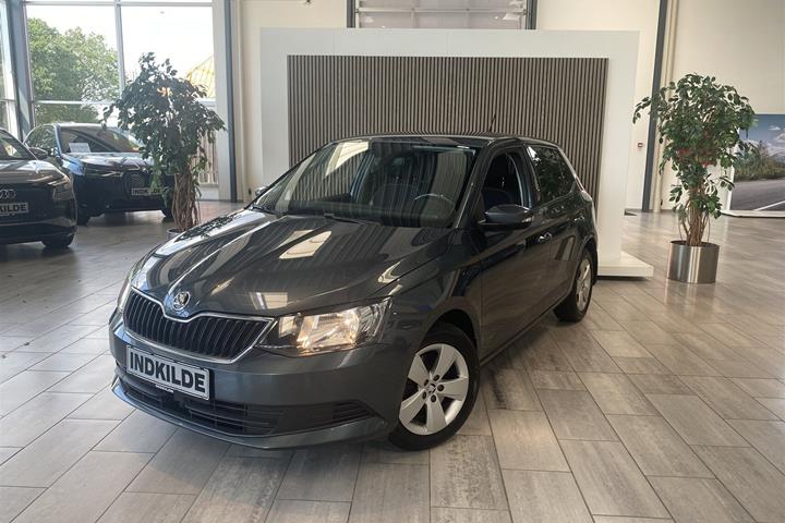 Sort Skoda Fabia fra 2017