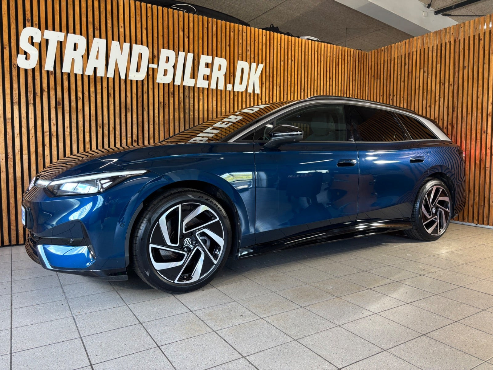 Blå VW ID.7 fra 2025