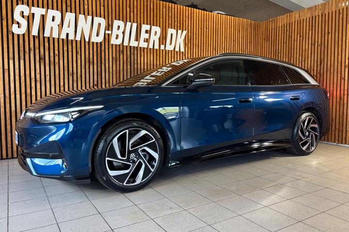 Blå VW ID.7 fra 2025