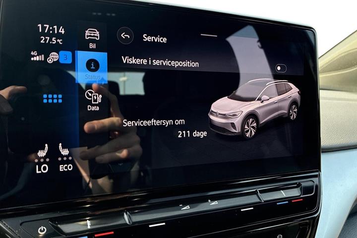 Grå VW ID.4 fra 2023
