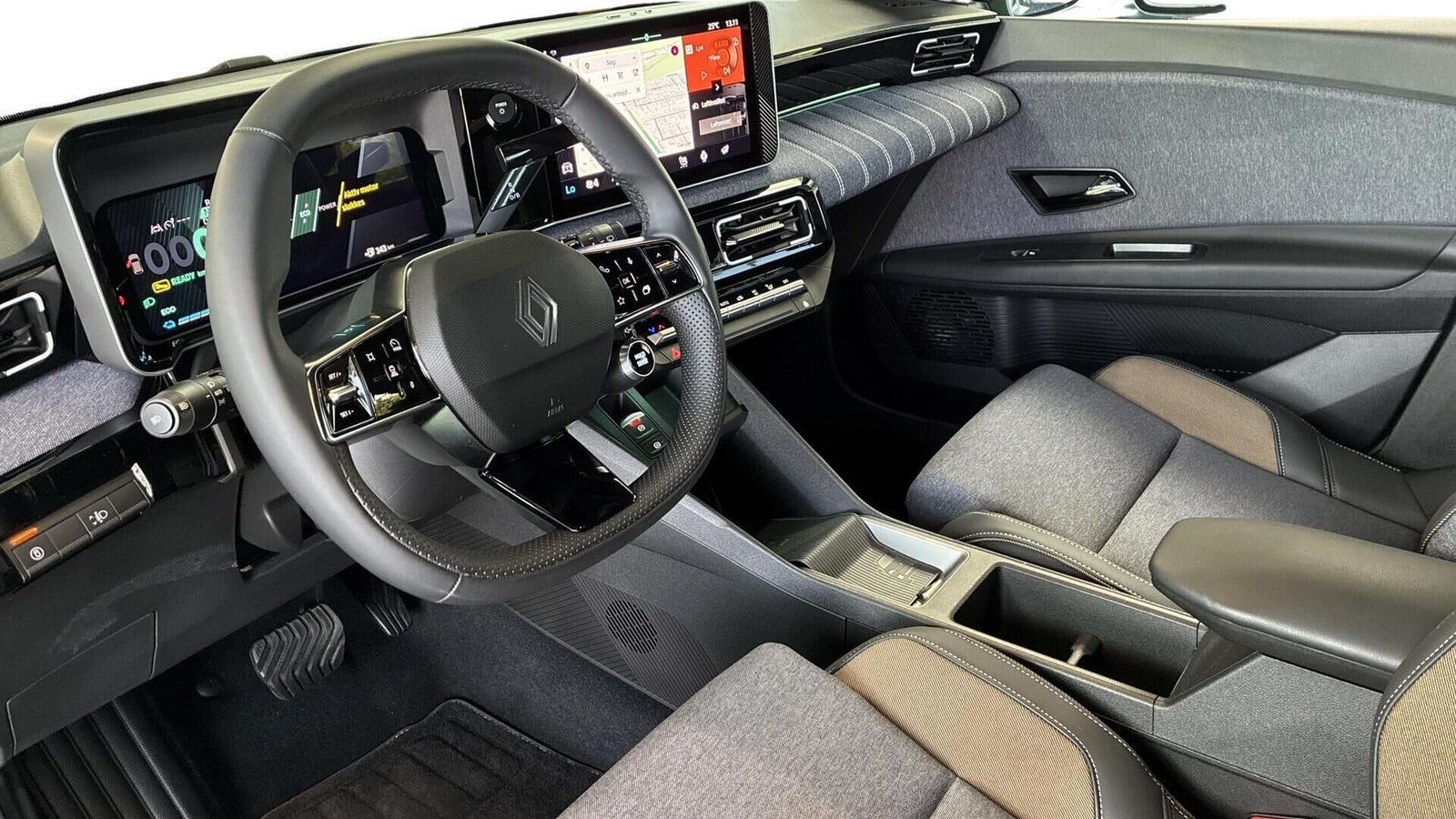 Grøn Renault 5 E-Tech fra 2025
