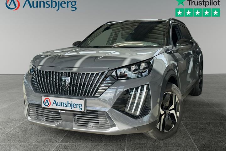 Grå Peugeot e-2008 fra 2025