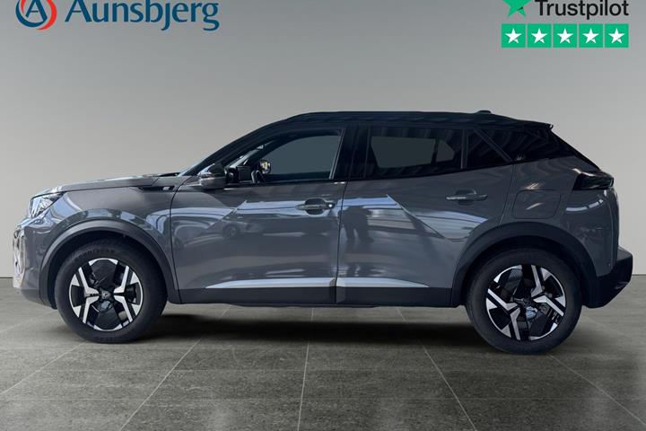 Grå Peugeot e-2008 fra 2025