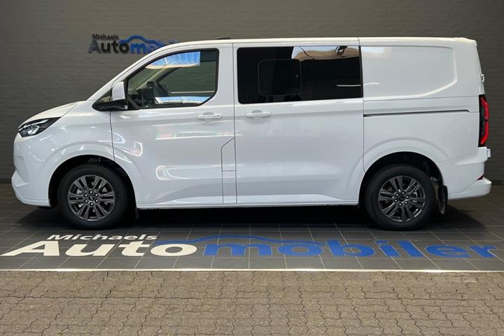 Hvid Ford E-Transit Custom Kombi 320 L1 fra 2026