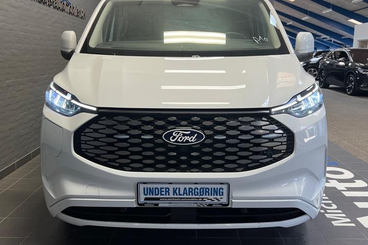 Hvid Ford E-Transit Custom Kombi 320 L1 fra 2026