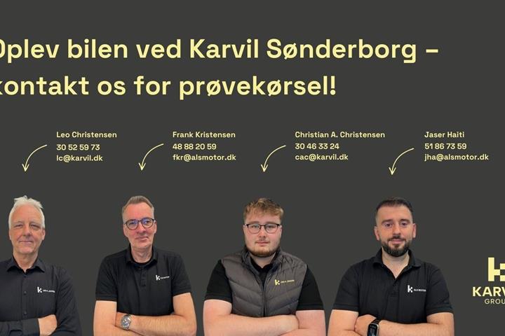Blå Kia EV6 fra 2024