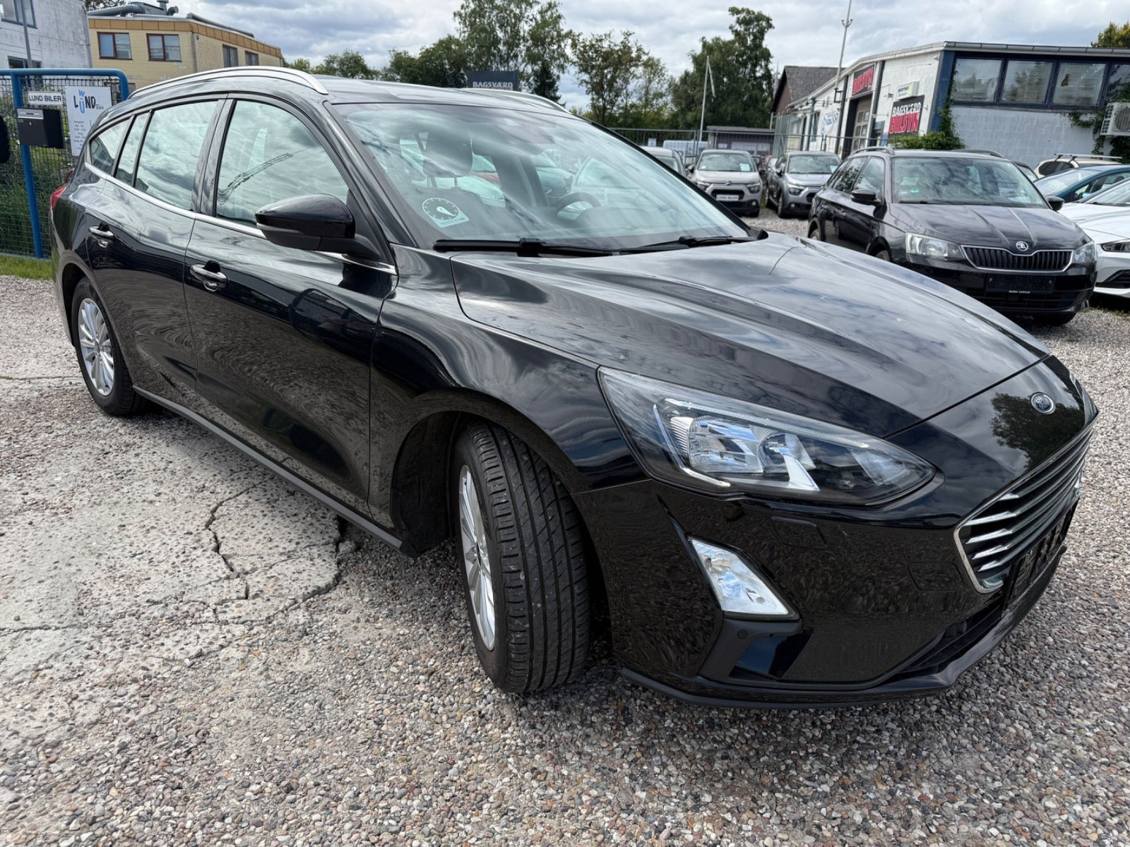 Sort Ford Focus fra 2020