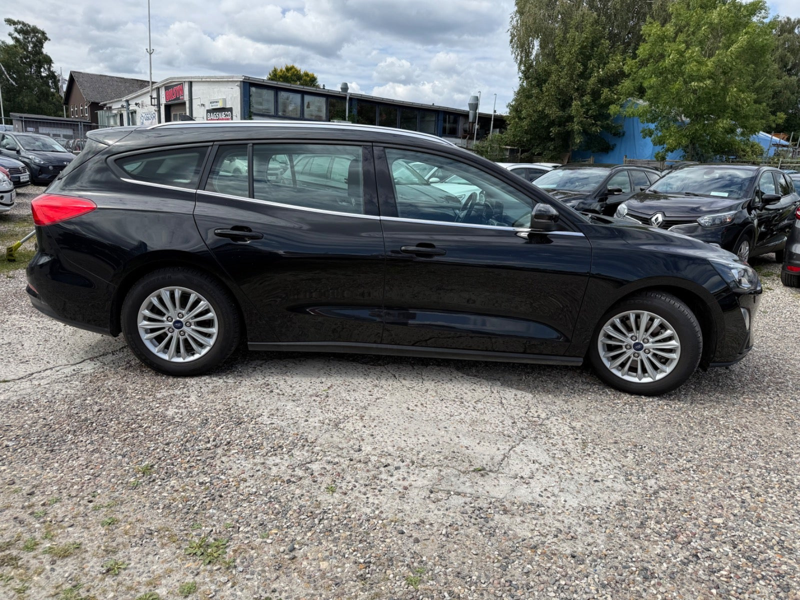 Sort Ford Focus fra 2020