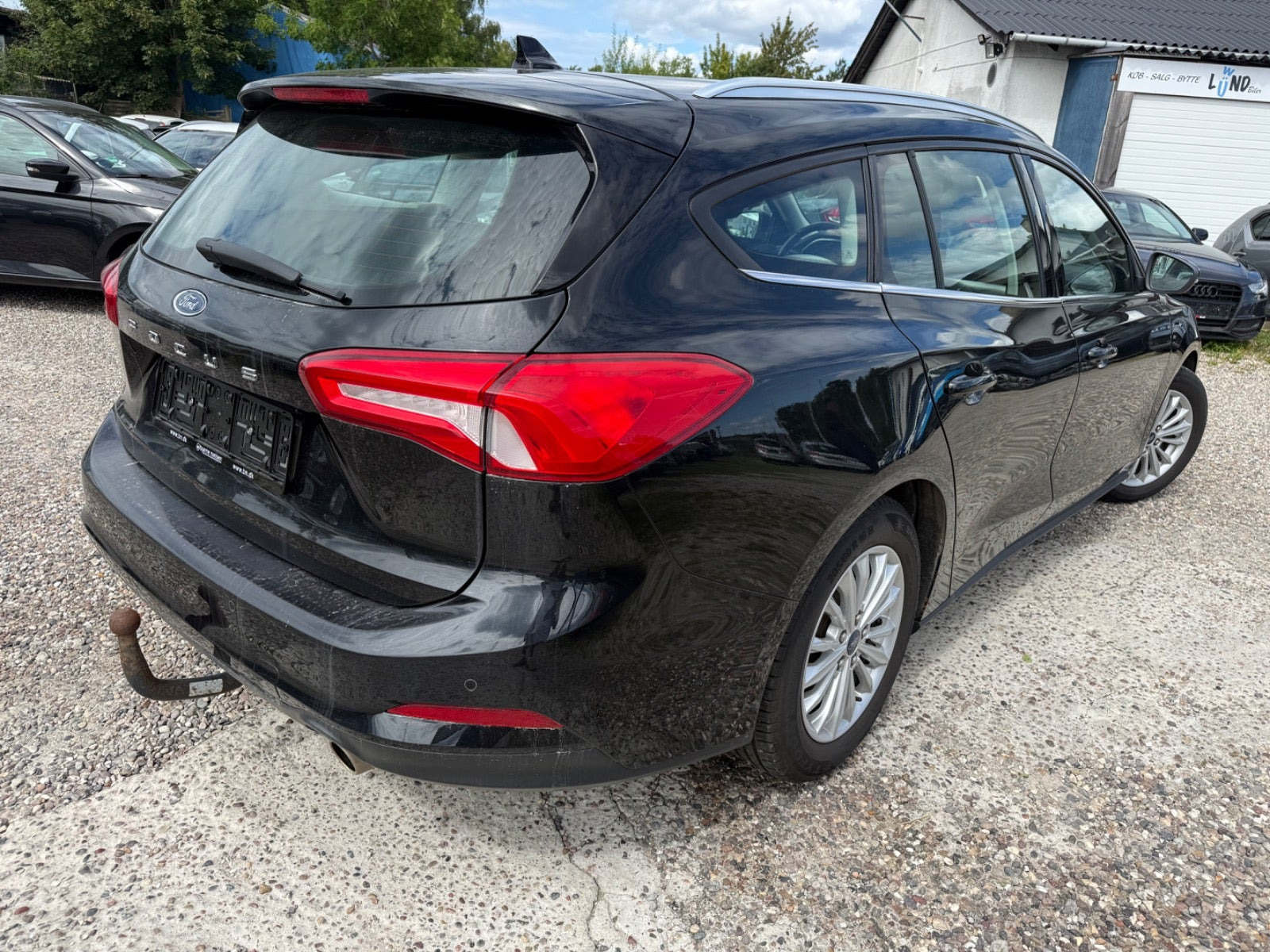 Sort Ford Focus fra 2020