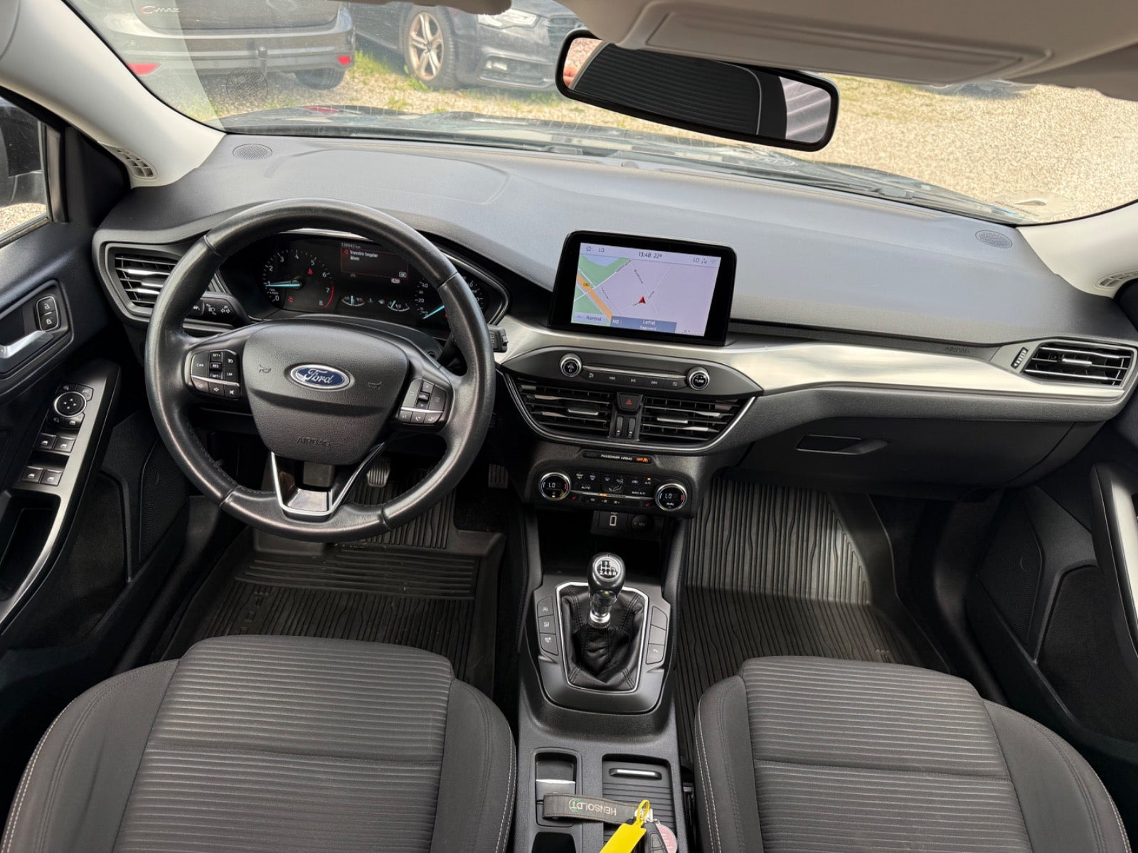 Sort Ford Focus fra 2020