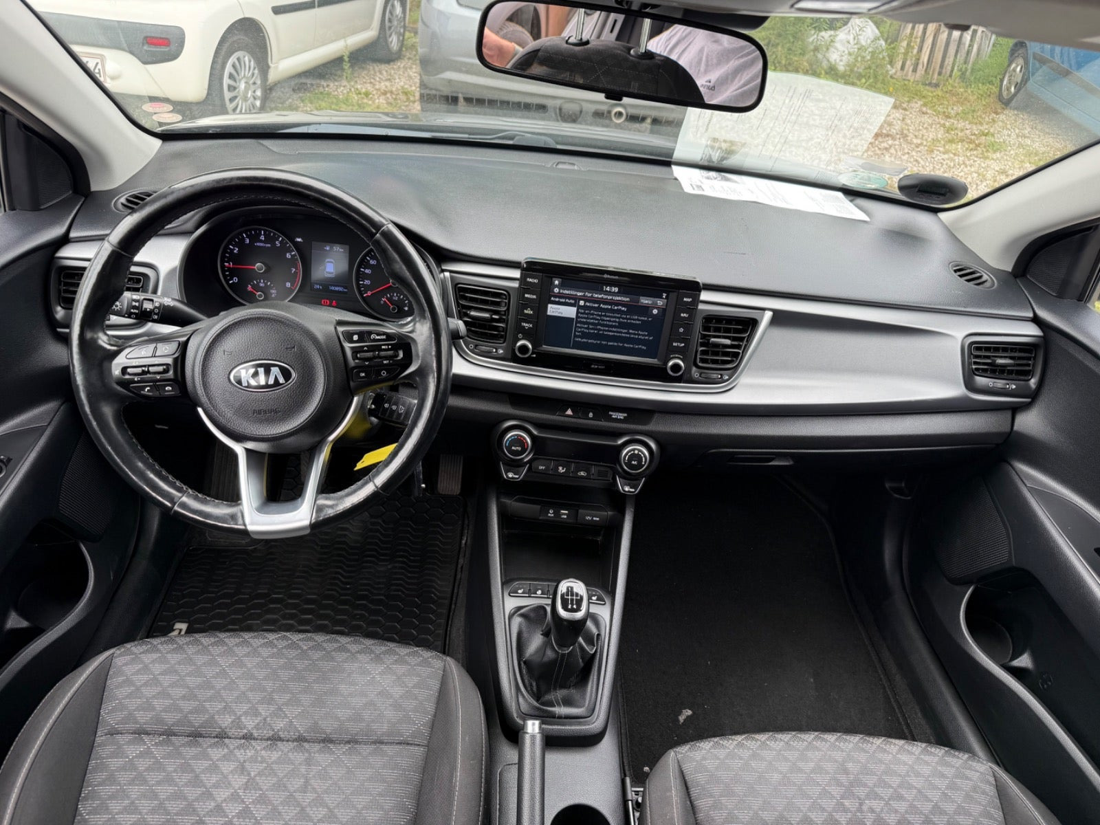 Sort Kia Rio fra 2019