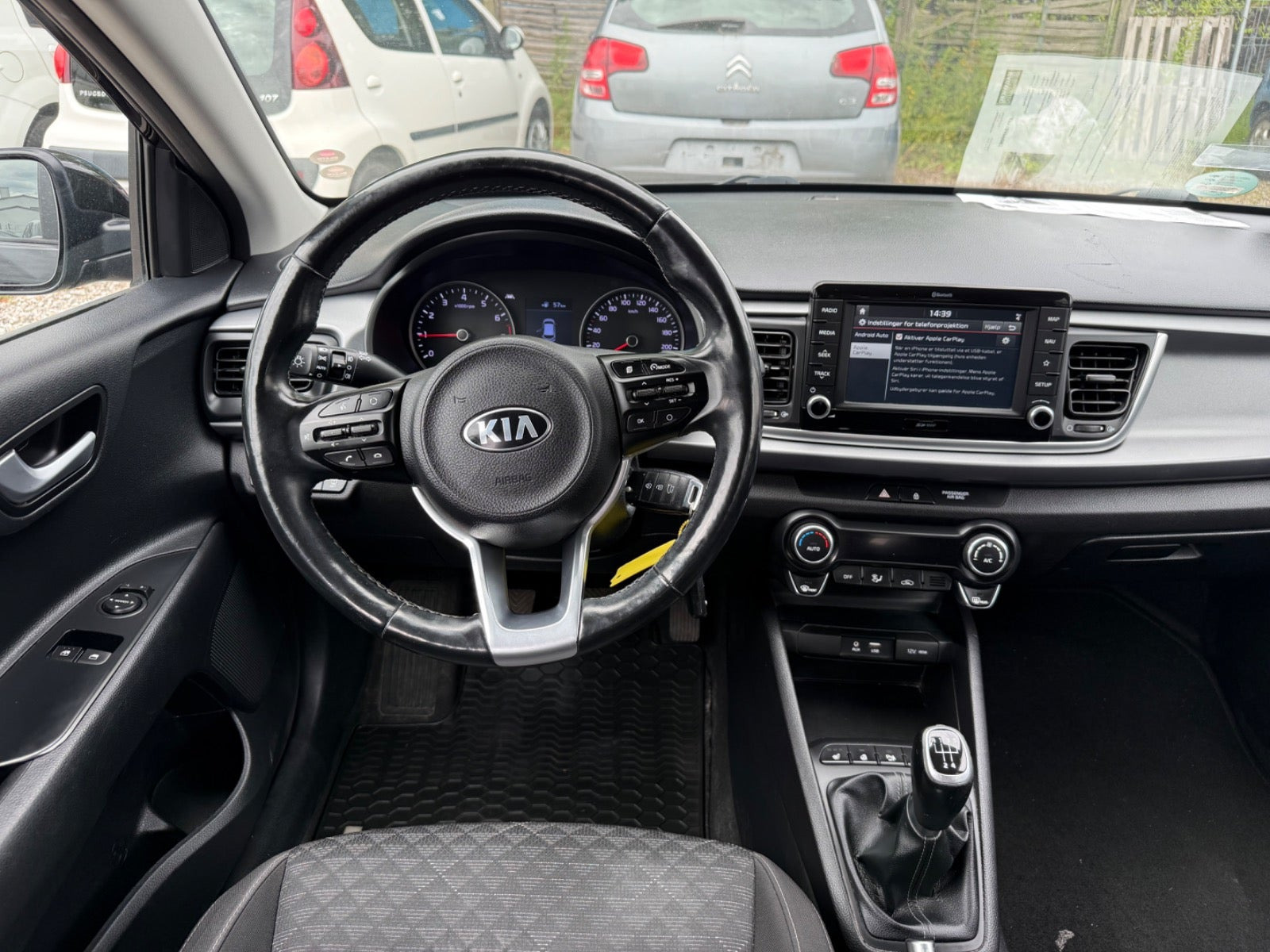 Sort Kia Rio fra 2019