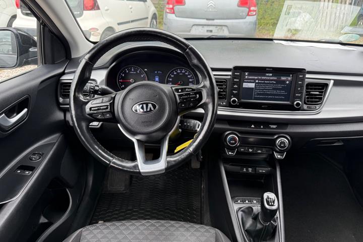 Sort Kia Rio fra 2019