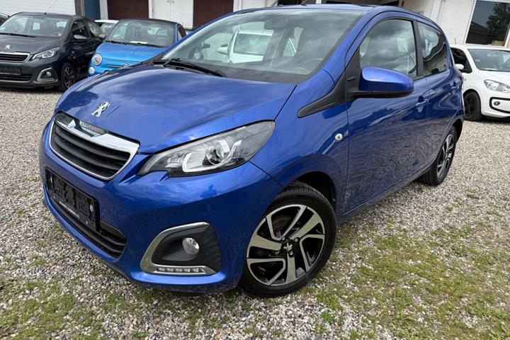 Blå Peugeot 108 fra 2020