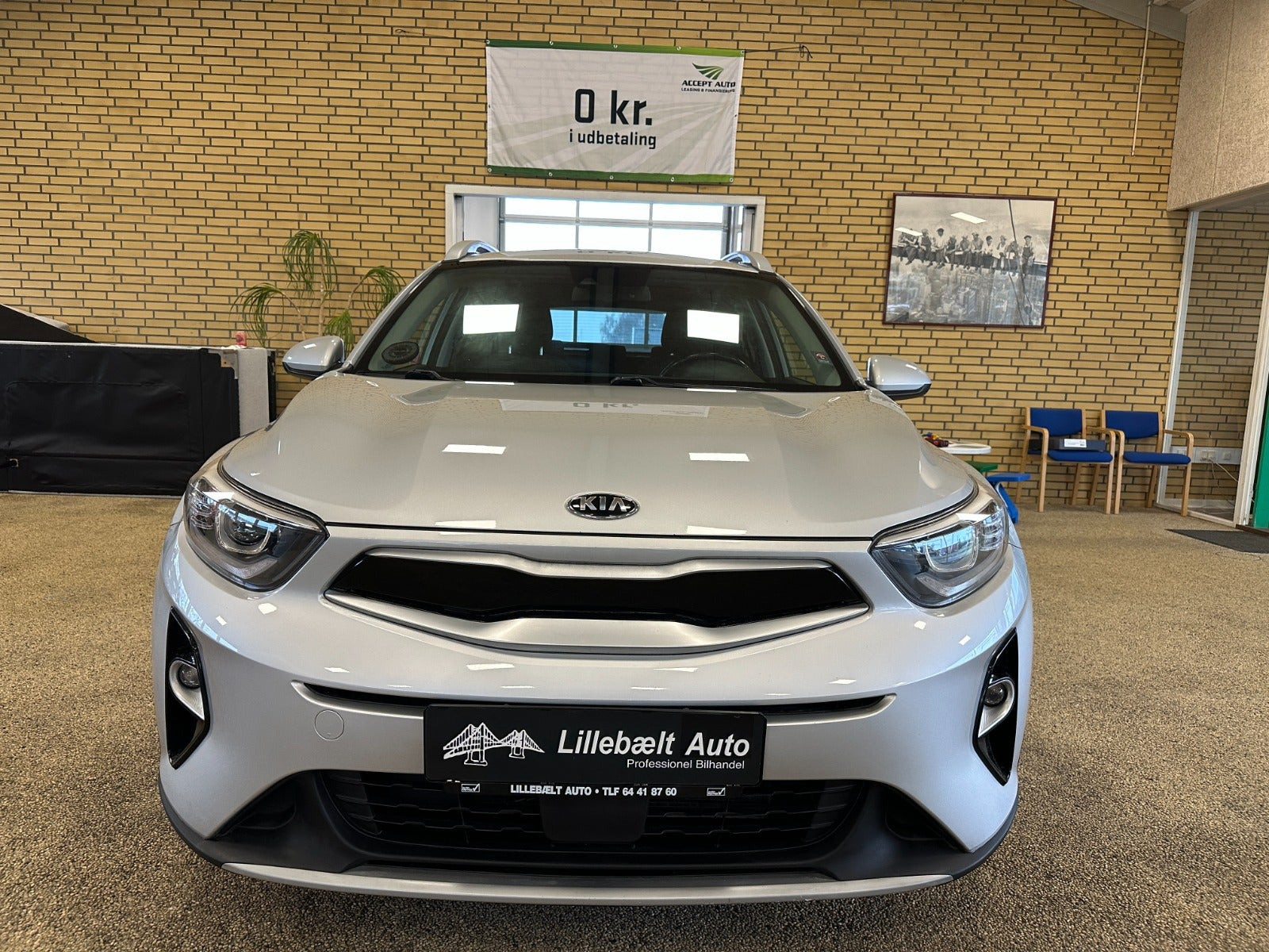Sølv Kia Stonic fra 2018