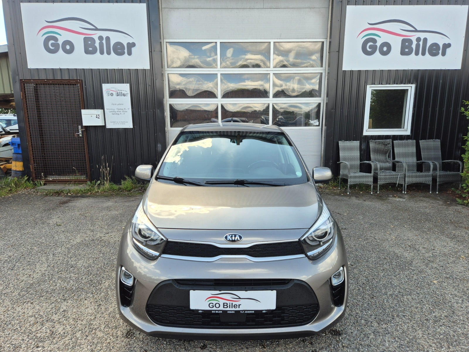 Grøn Kia Picanto fra 2019