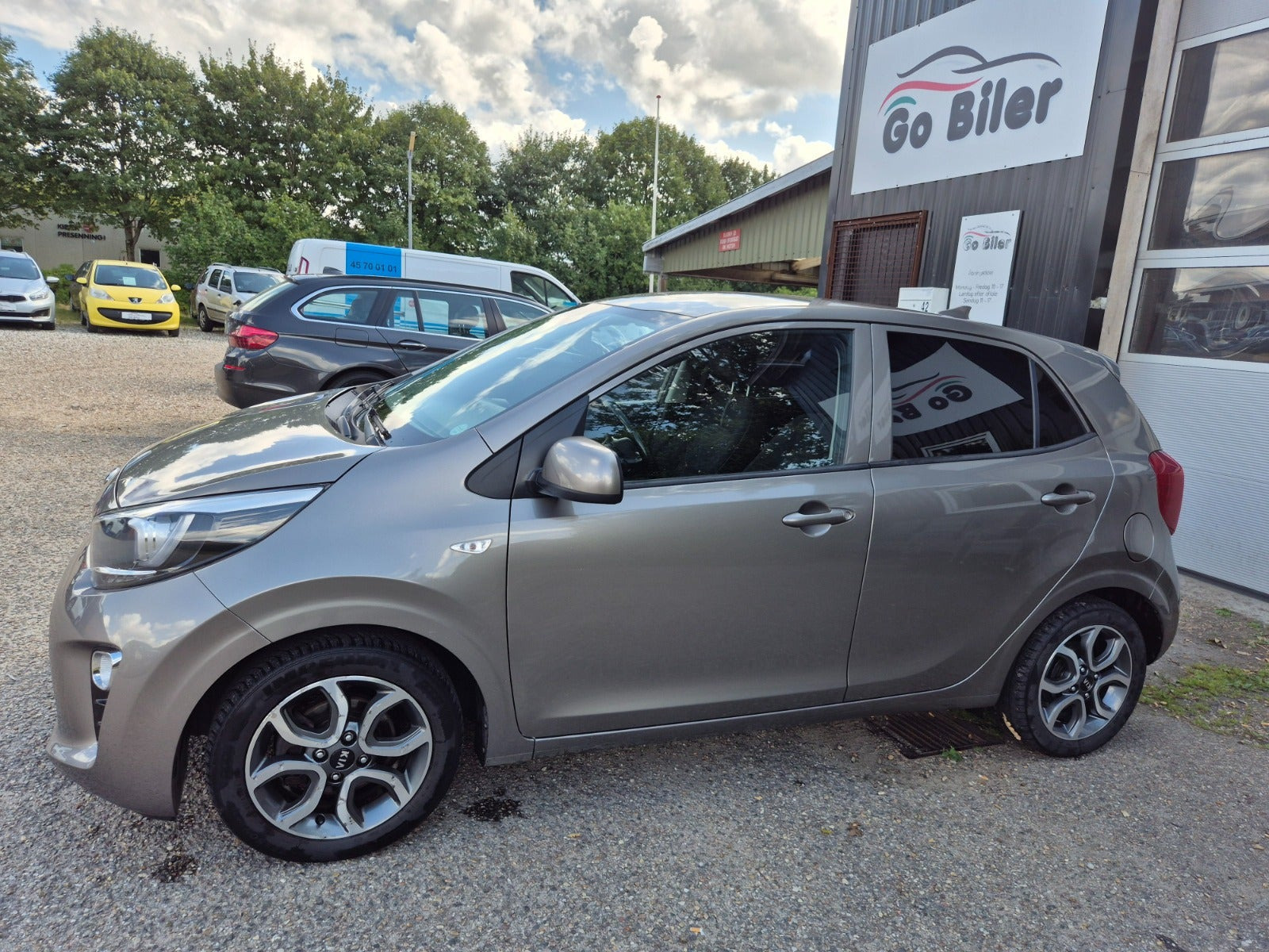 Grøn Kia Picanto fra 2019