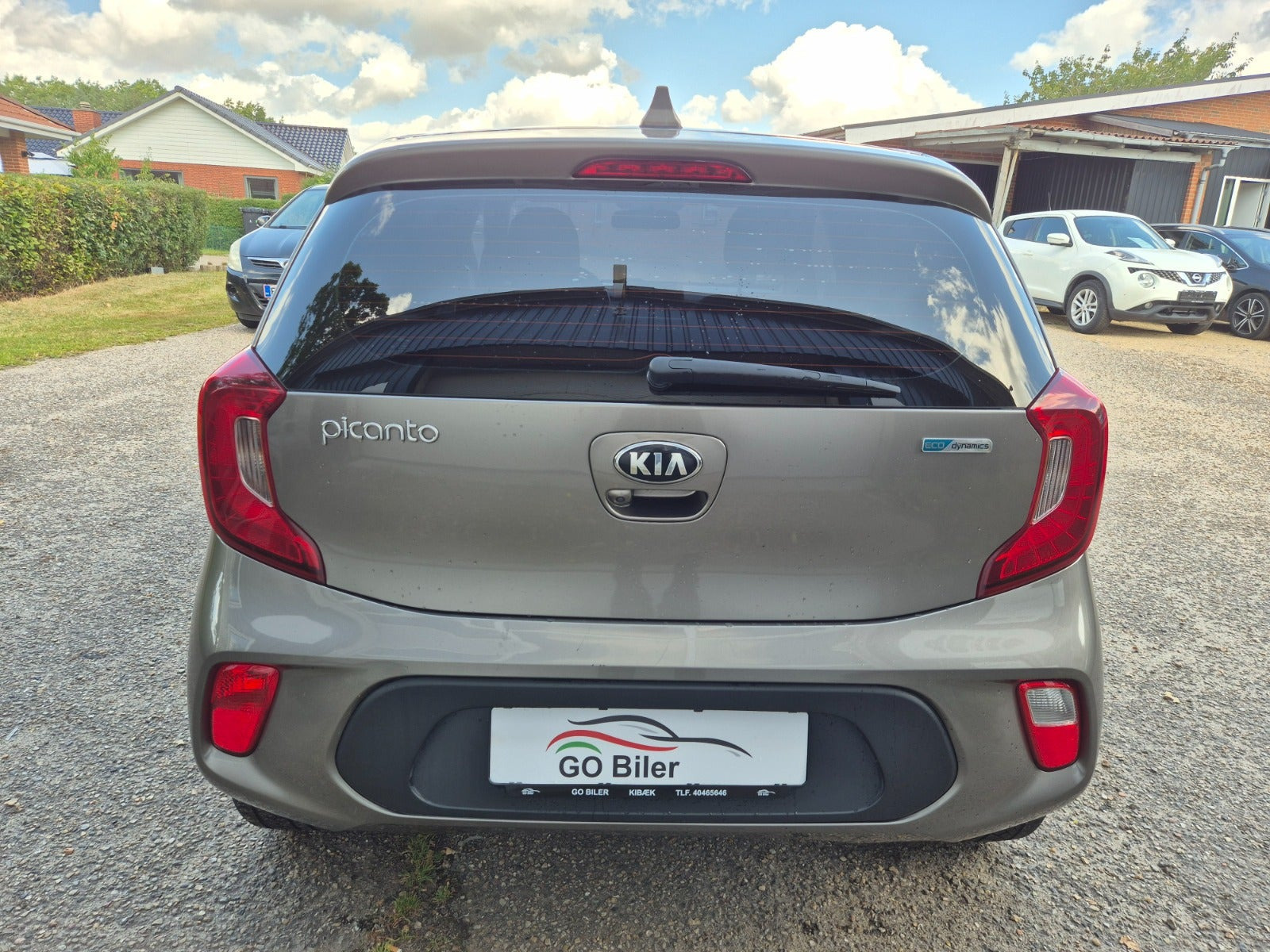 Grøn Kia Picanto fra 2019