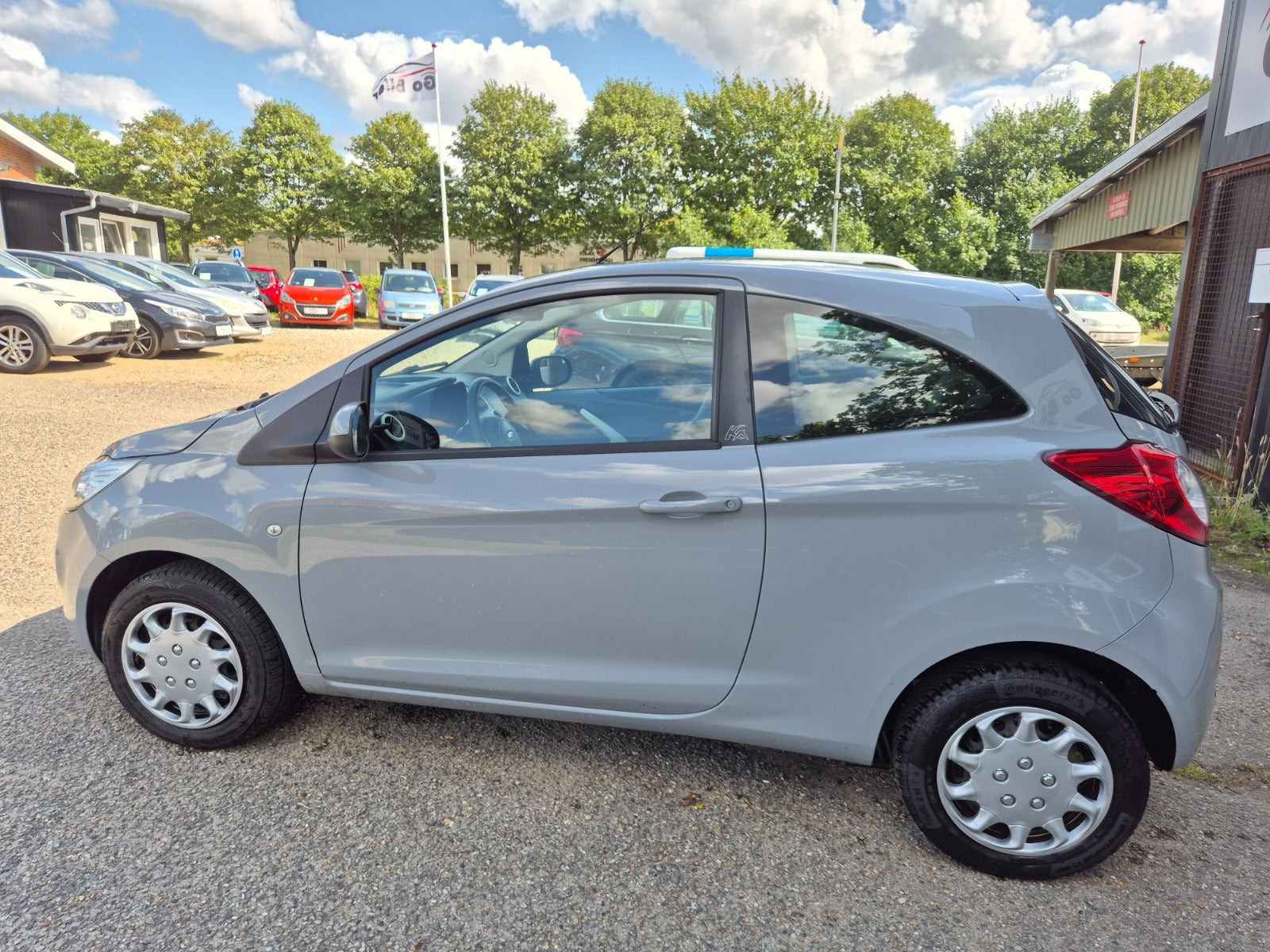 Grøn Ford Ka fra 2015