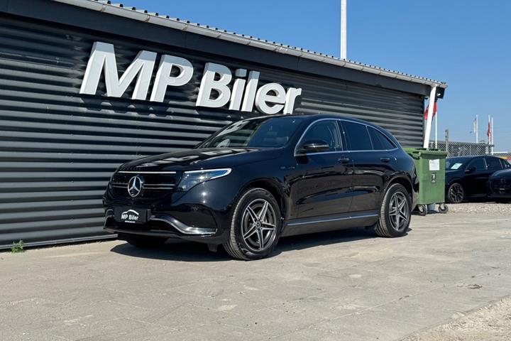 Sort Mercedes EQC400 fra 2020
