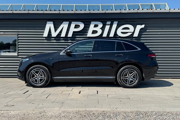 Sort Mercedes EQC400 fra 2020