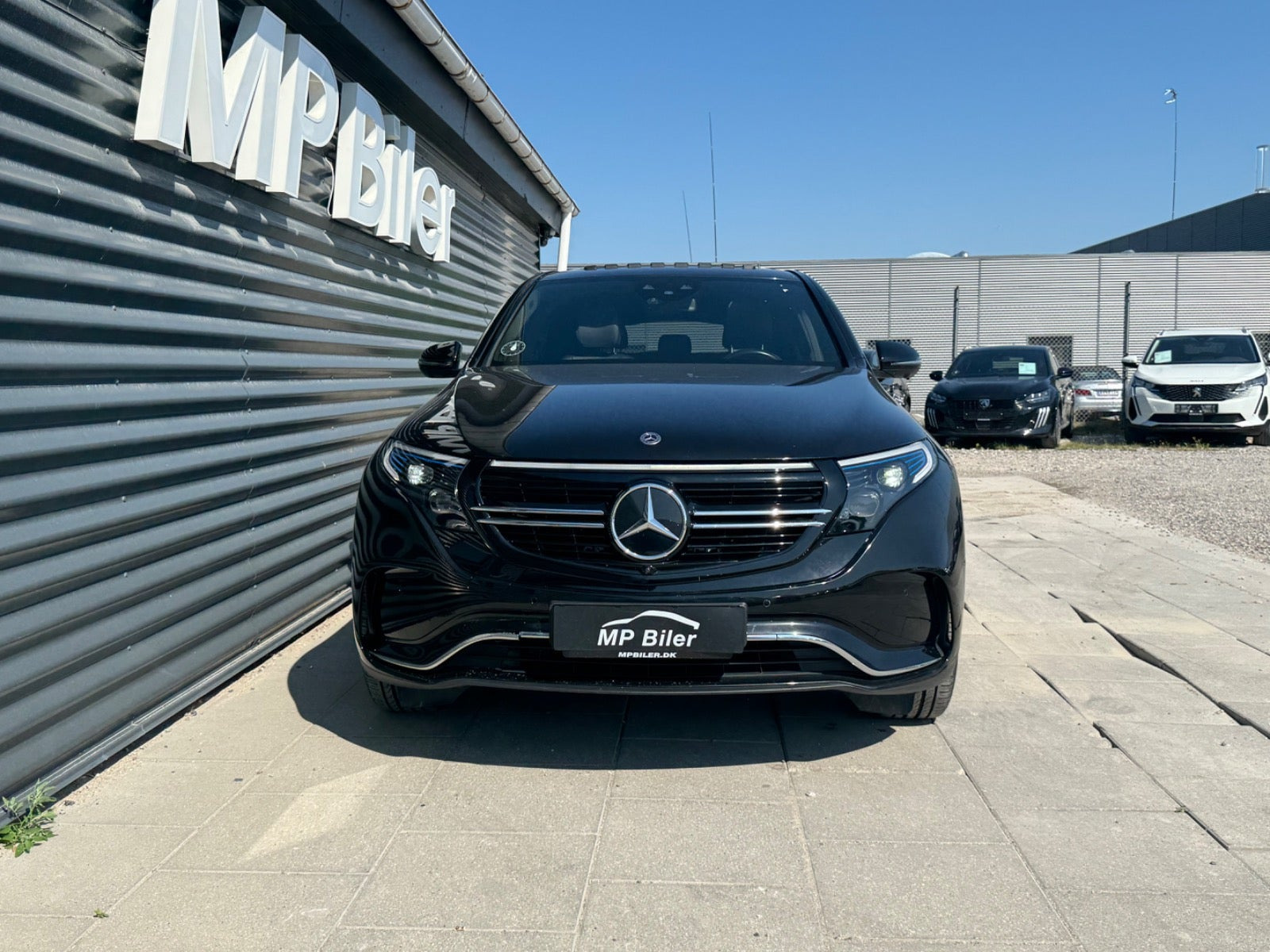 Sort Mercedes EQC400 fra 2020