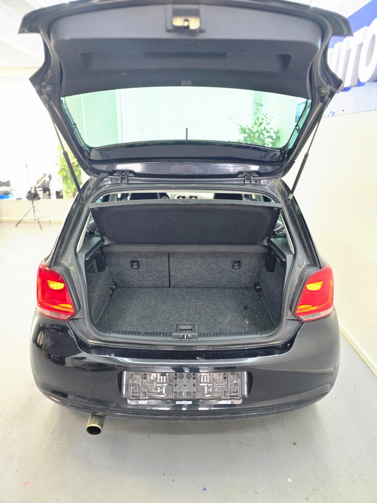 Sort VW Polo fra 2012