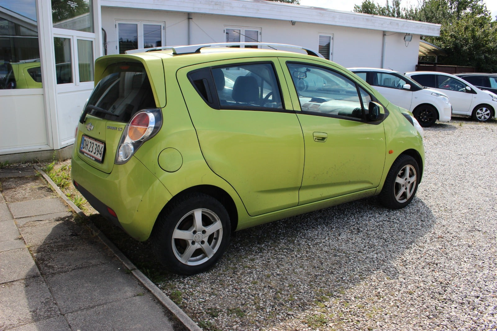 Grøn Chevrolet Spark fra 2012