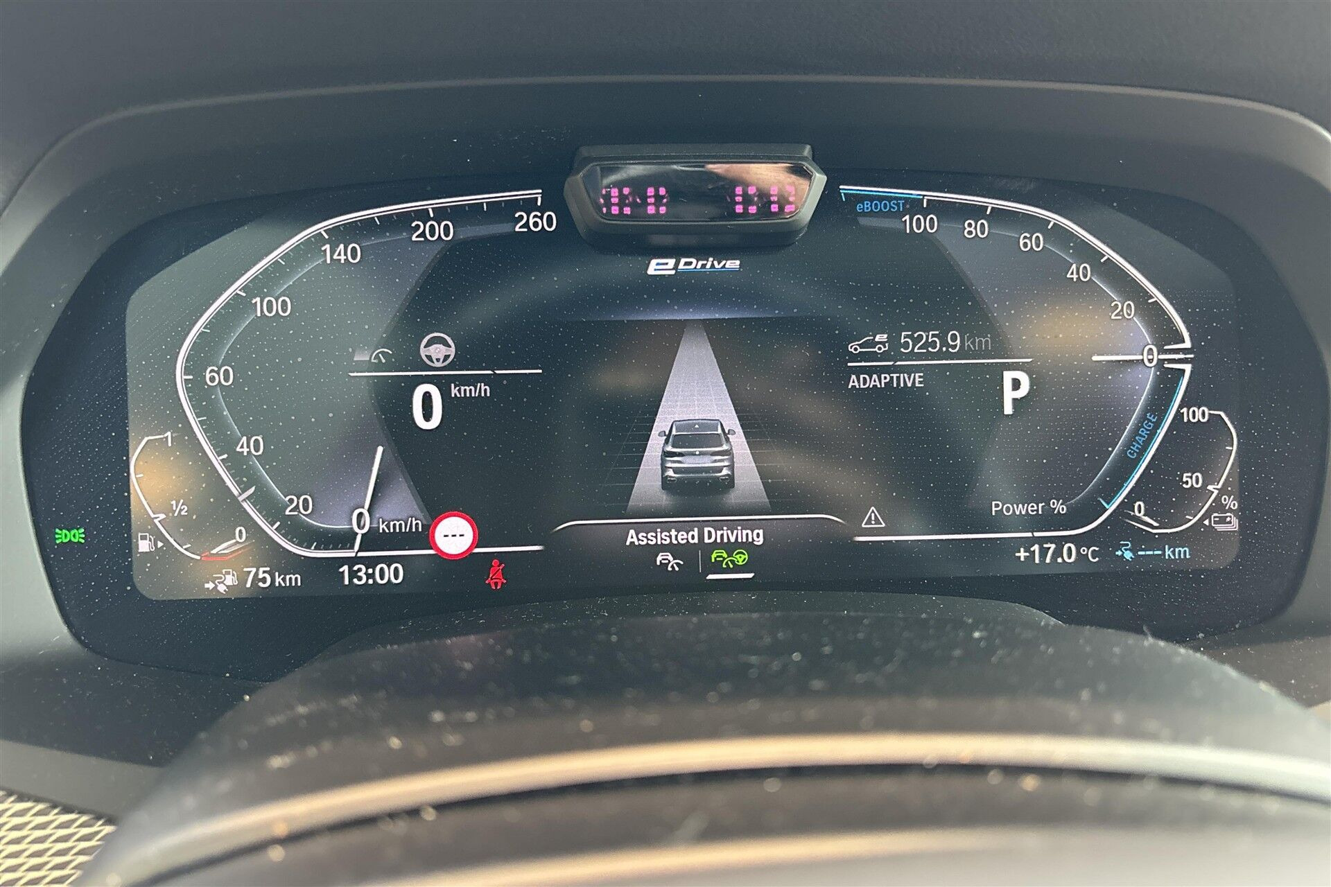 Blå BMW X5 fra 2022