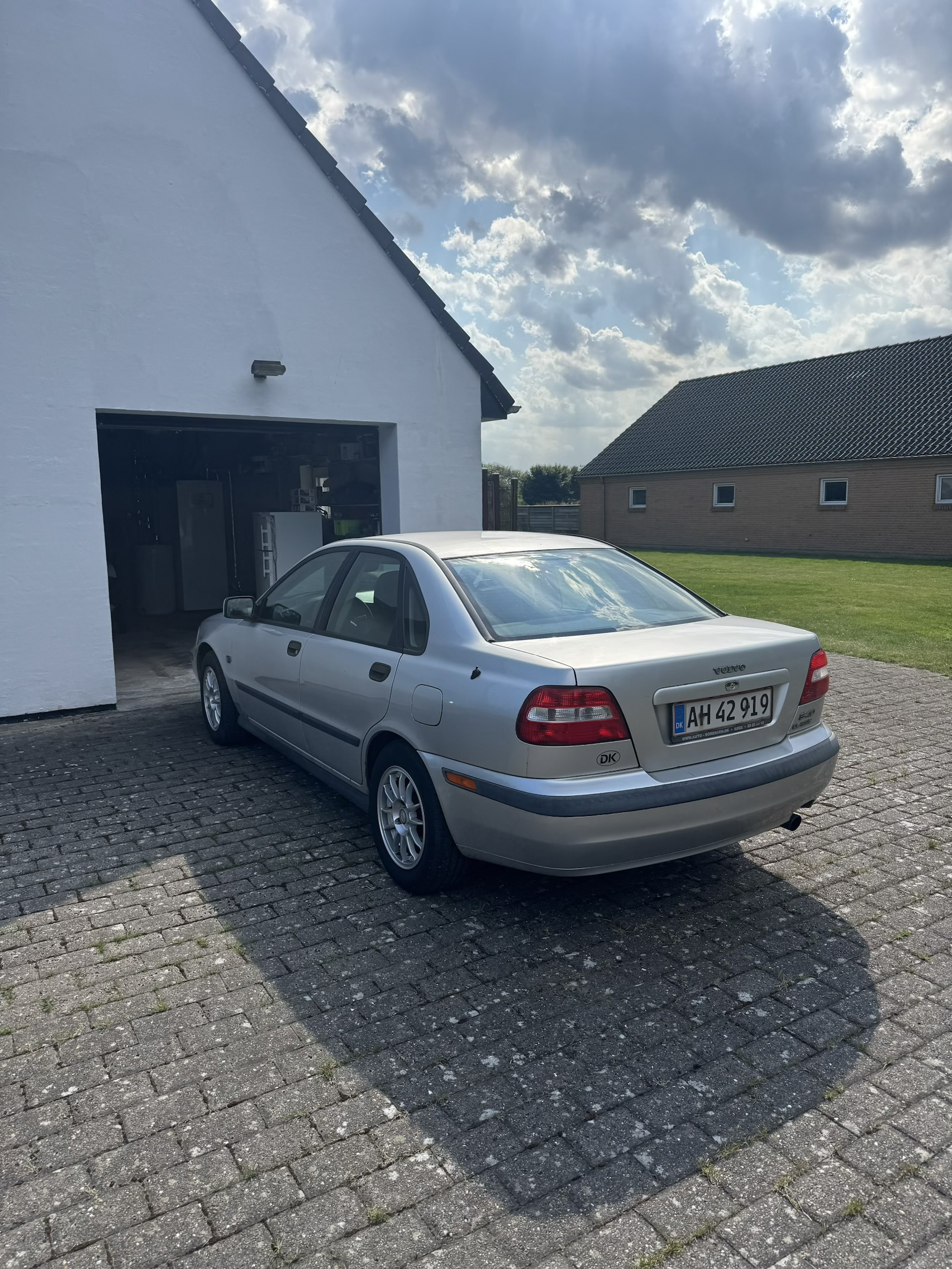 Sølv Volvo S40 fra 2003