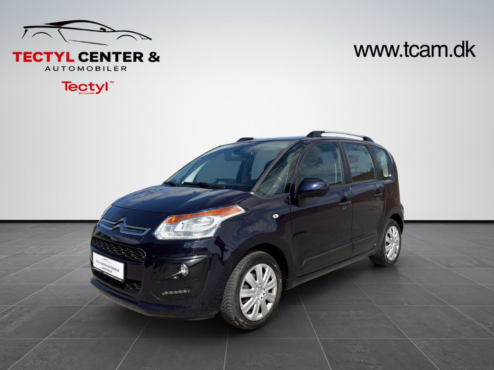 Blå Citroën C3 Picasso fra 2016