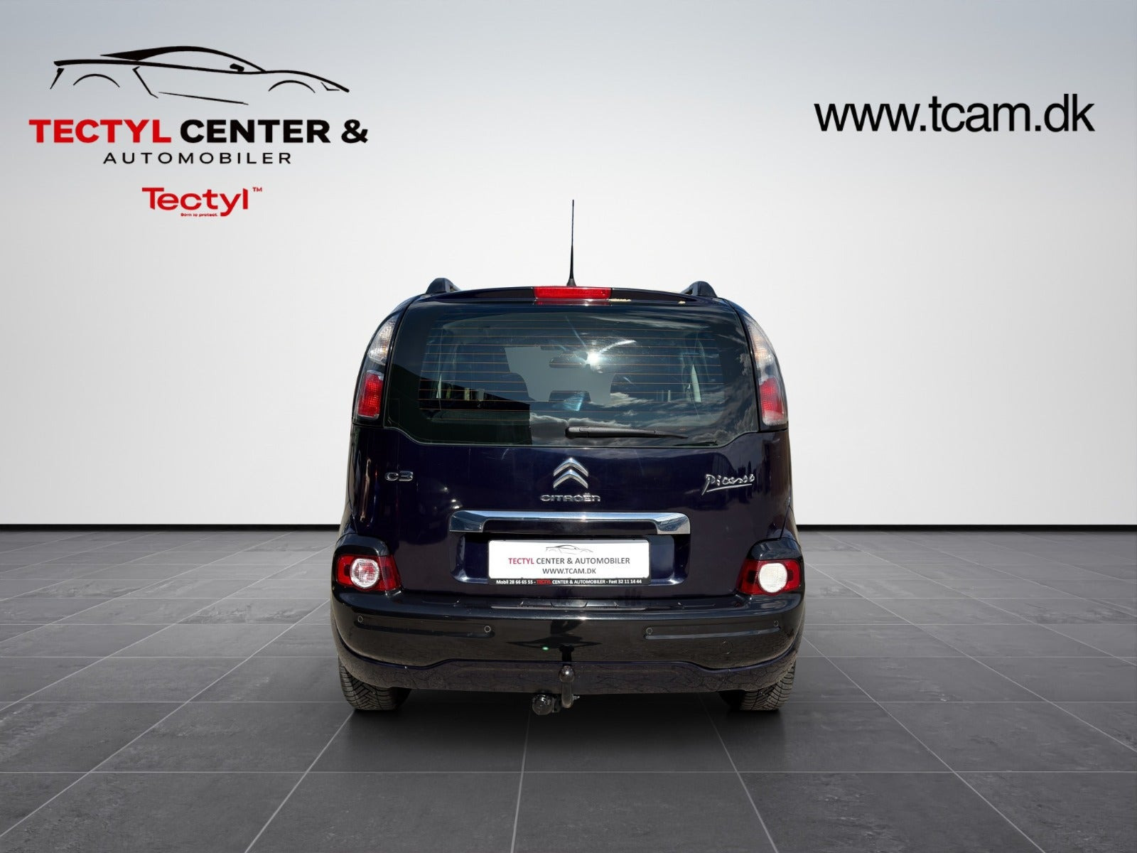 Blå Citroën C3 Picasso fra 2016
