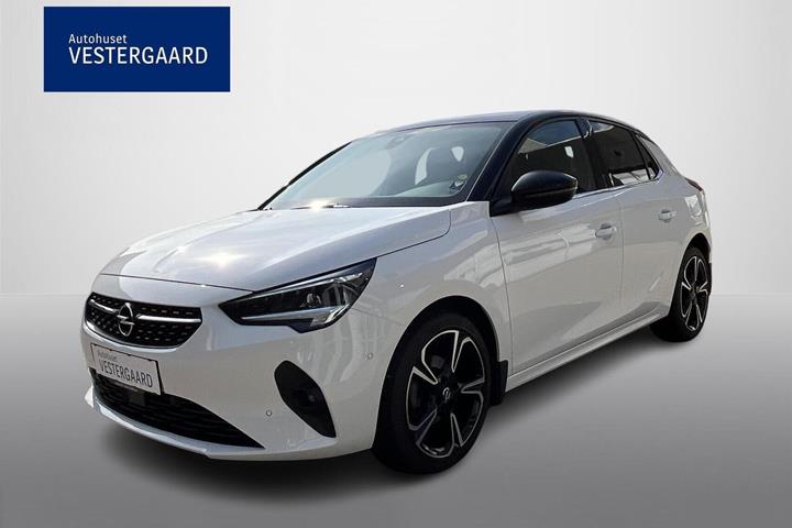 Hvid Opel Corsa fra 2021