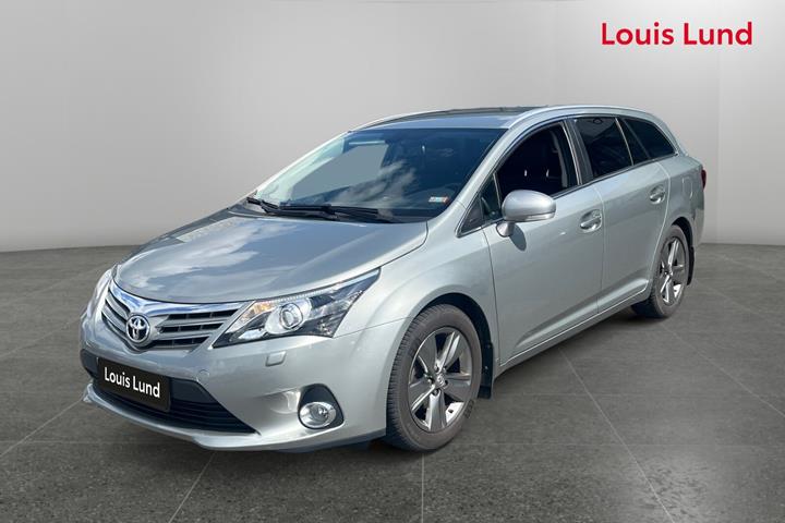 Grå Toyota Avensis fra 2014